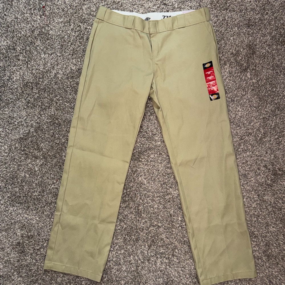 Dickies Men's Khaki Chinos